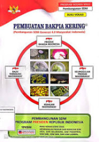 Image of Pembuatan Bakpia Kering